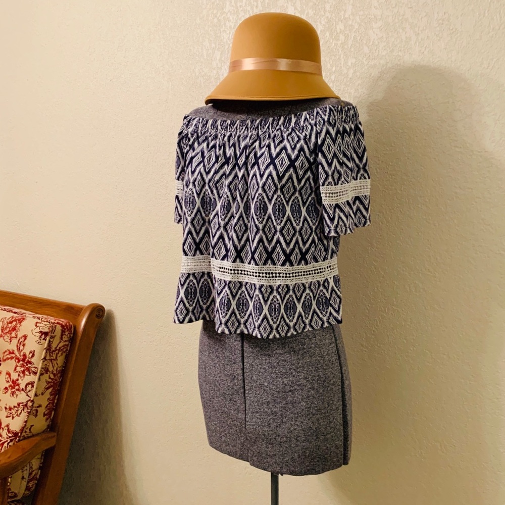 Off-Shoulder Blouse